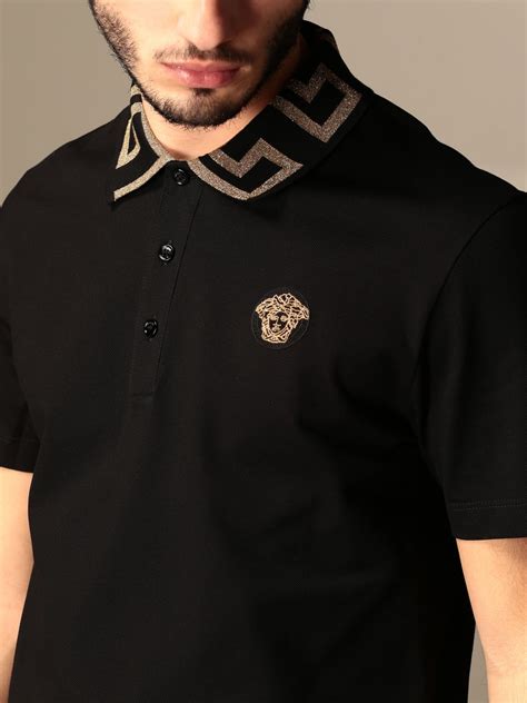 cheap versace polo shirts|Versace men's polo shirt sale.